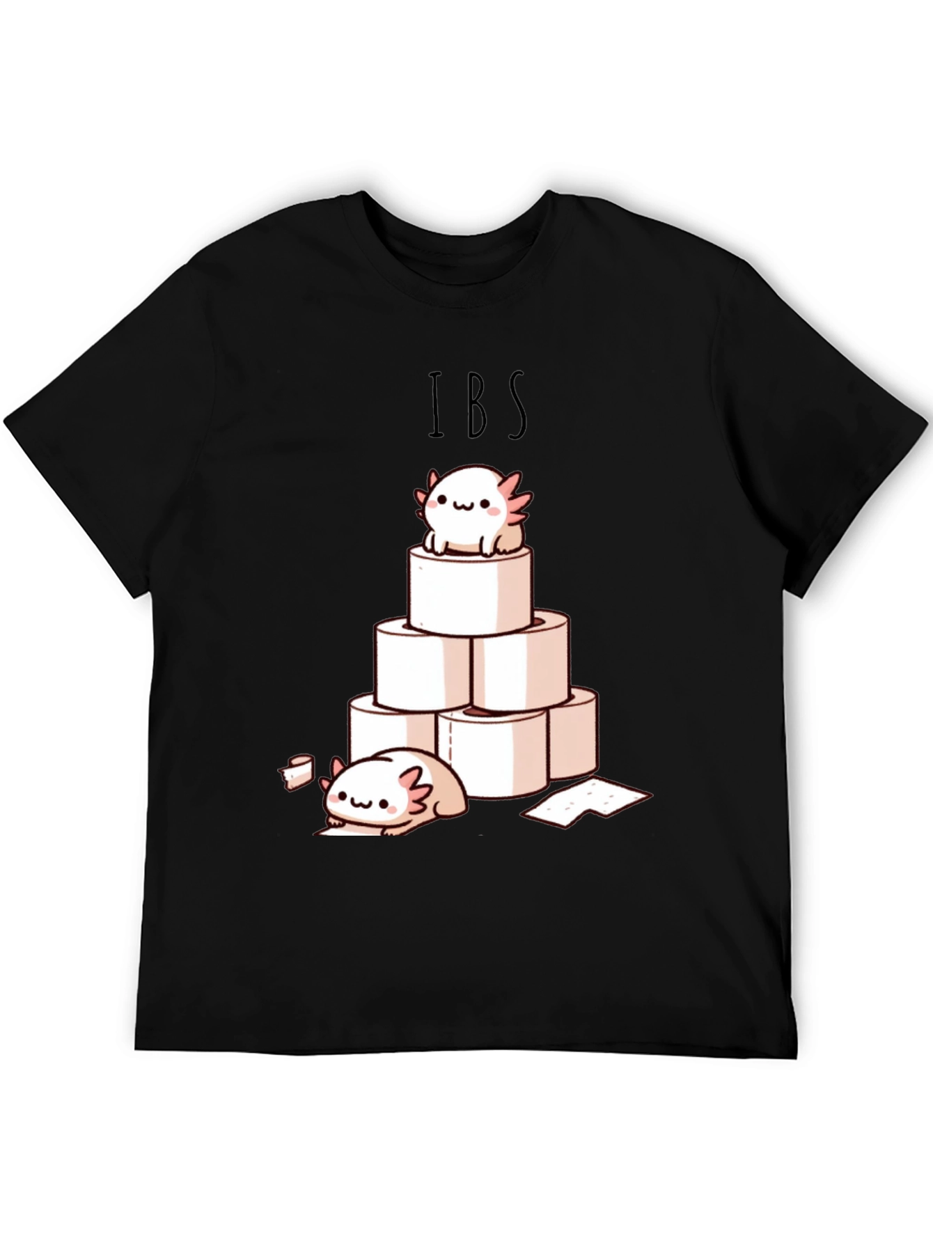 IBS Axolotl Toilet Paper T-Shirt
