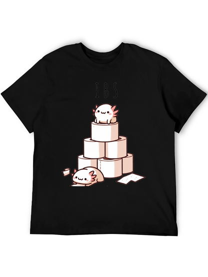 IBS Axolotl Toilet Paper T-Shirt
