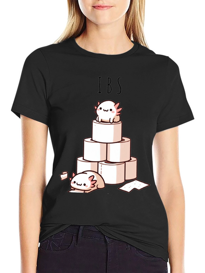 IBS Axolotl Toilet Paper T-Shirt