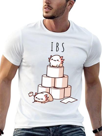 IBS Axolotl Toilet Paper T-Shirt