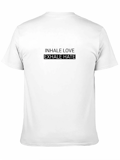 Inhale Love Exhale Hate Graphic T-Shirt