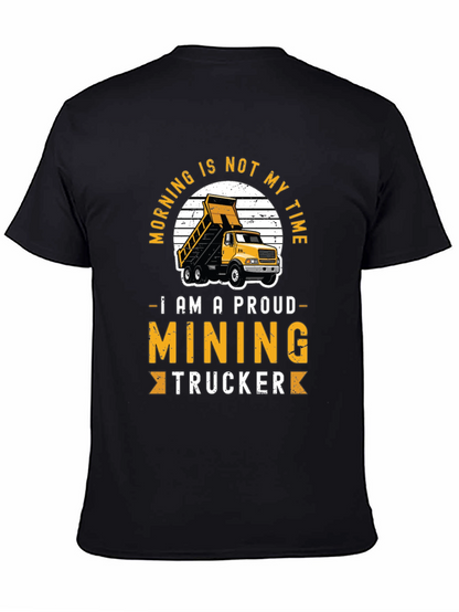 Mining Trucker T-Shirt - Proud Miner Tee