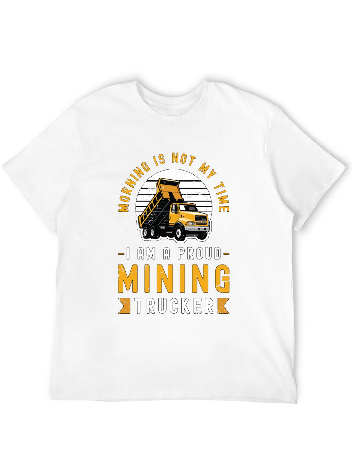 Mining Trucker T-Shirt - Proud Miner Tee