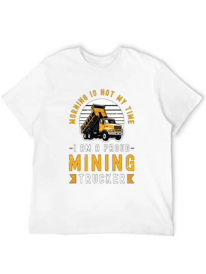 Mining Trucker T-Shirt - Proud Miner Tee