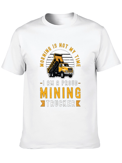 Mining Trucker T-Shirt - Proud Miner Tee