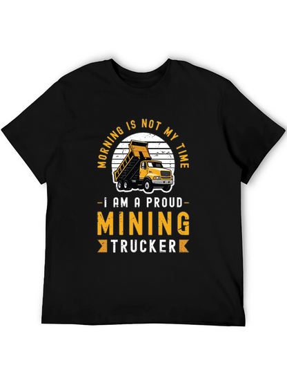 Mining Trucker T-Shirt - Proud Miner Tee