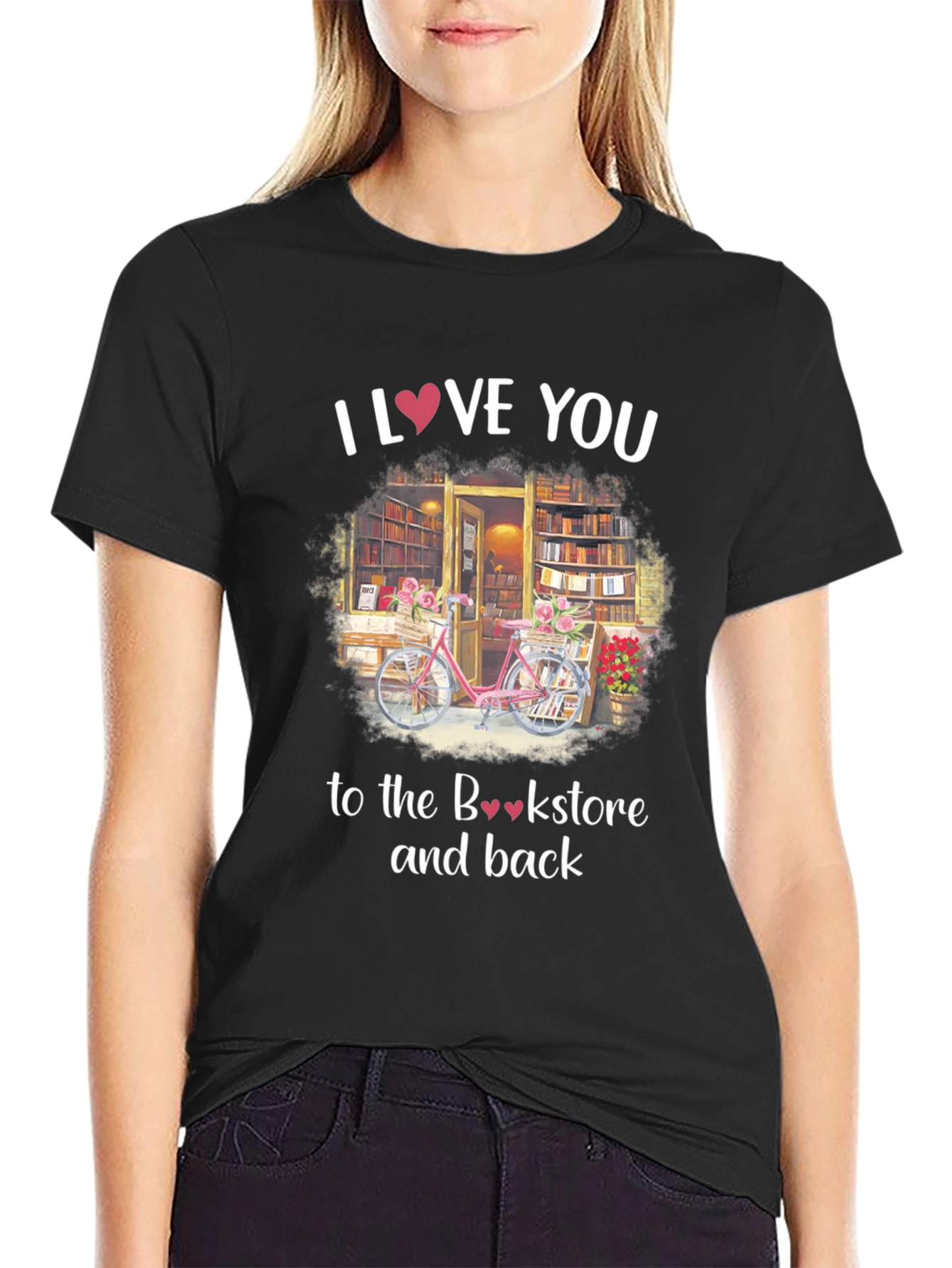 I Love You to the Bookstore T-Shirt