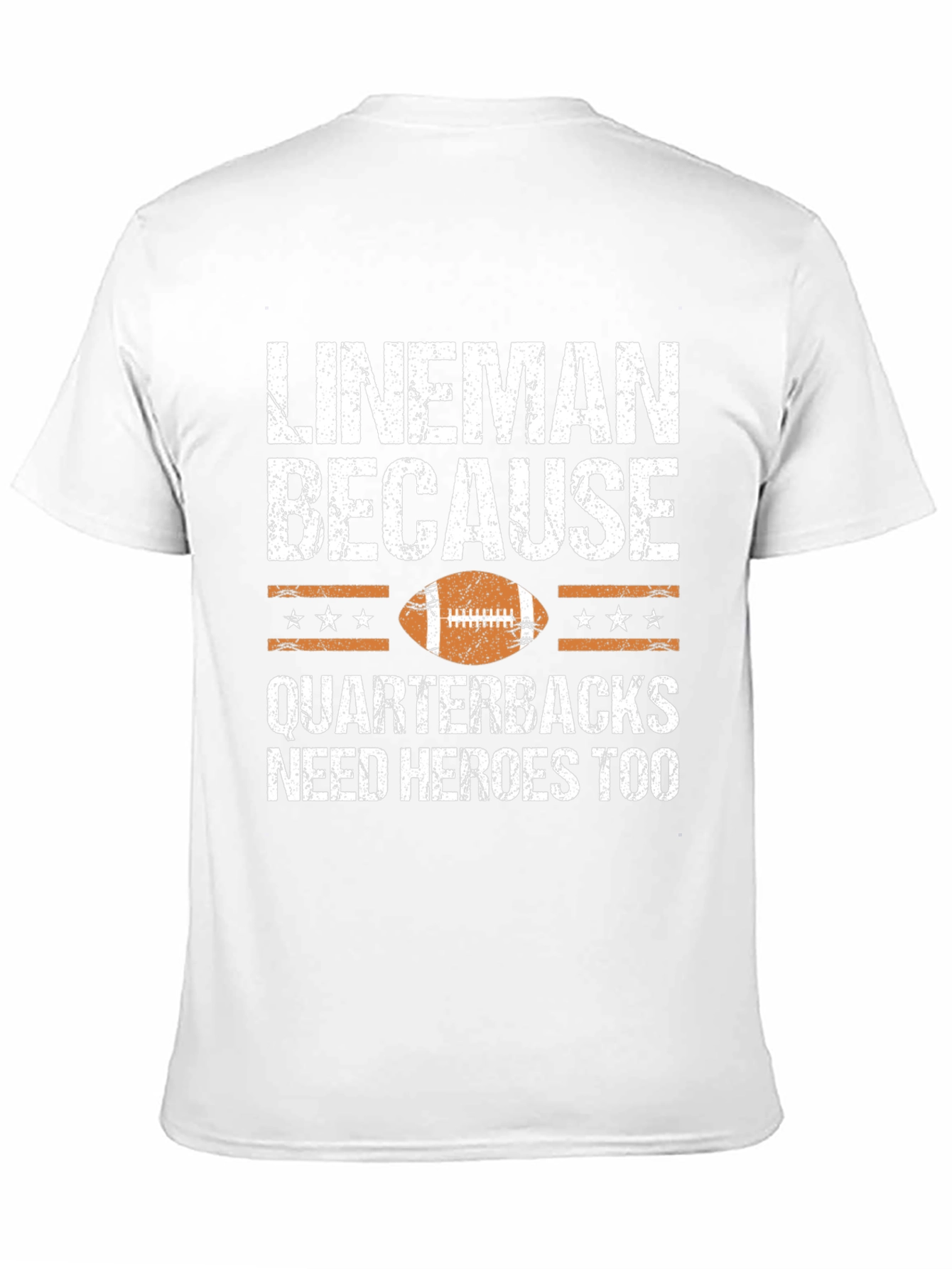 Lineman Football Graphic T-Shirt