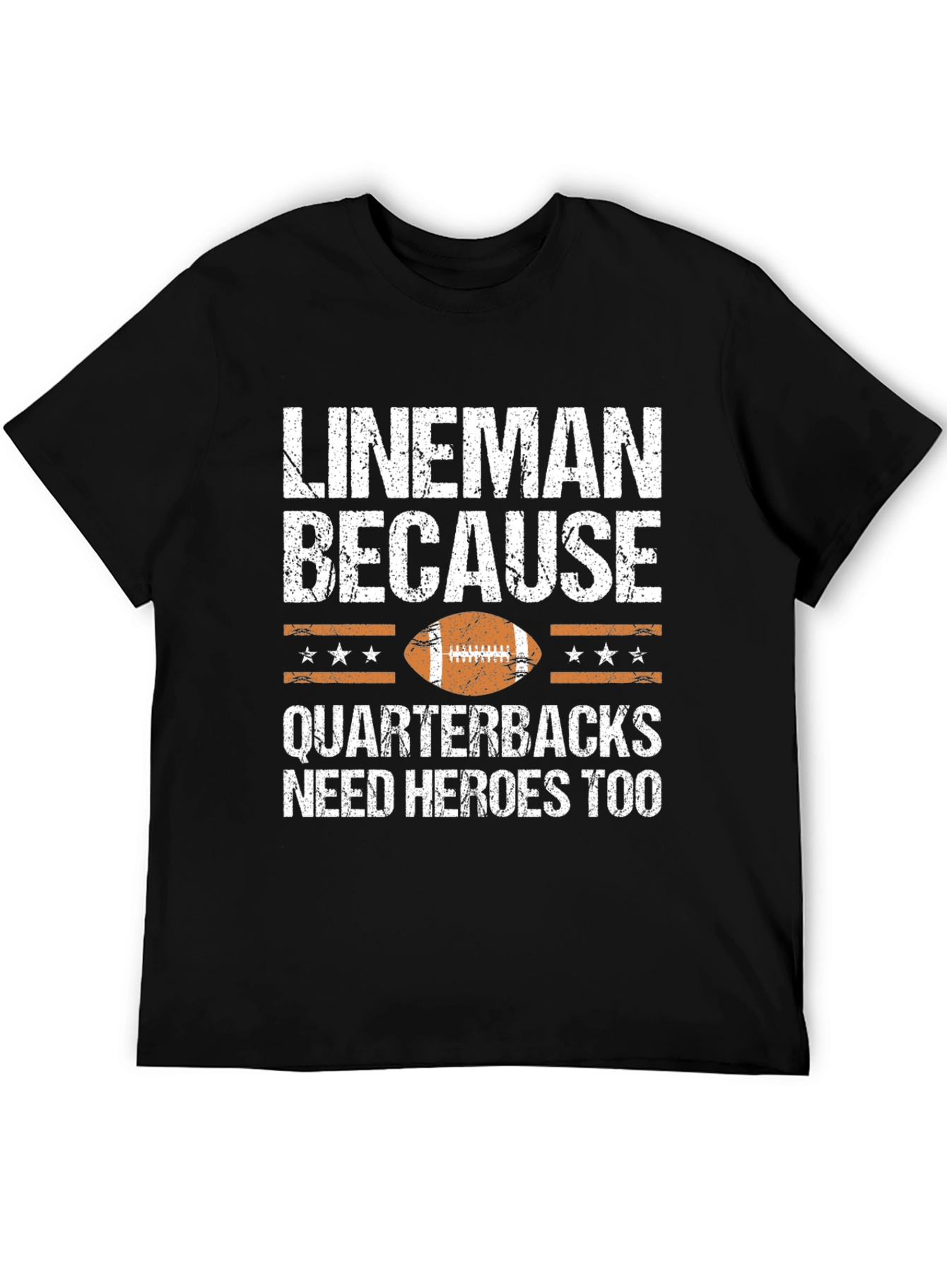 Lineman Football Graphic T-Shirt