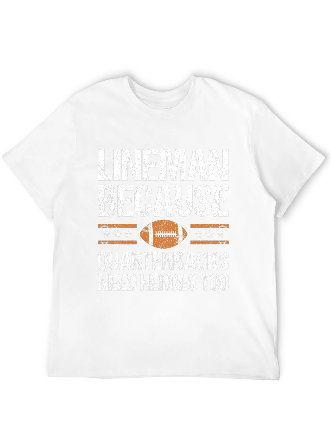 Lineman Football Graphic T-Shirt