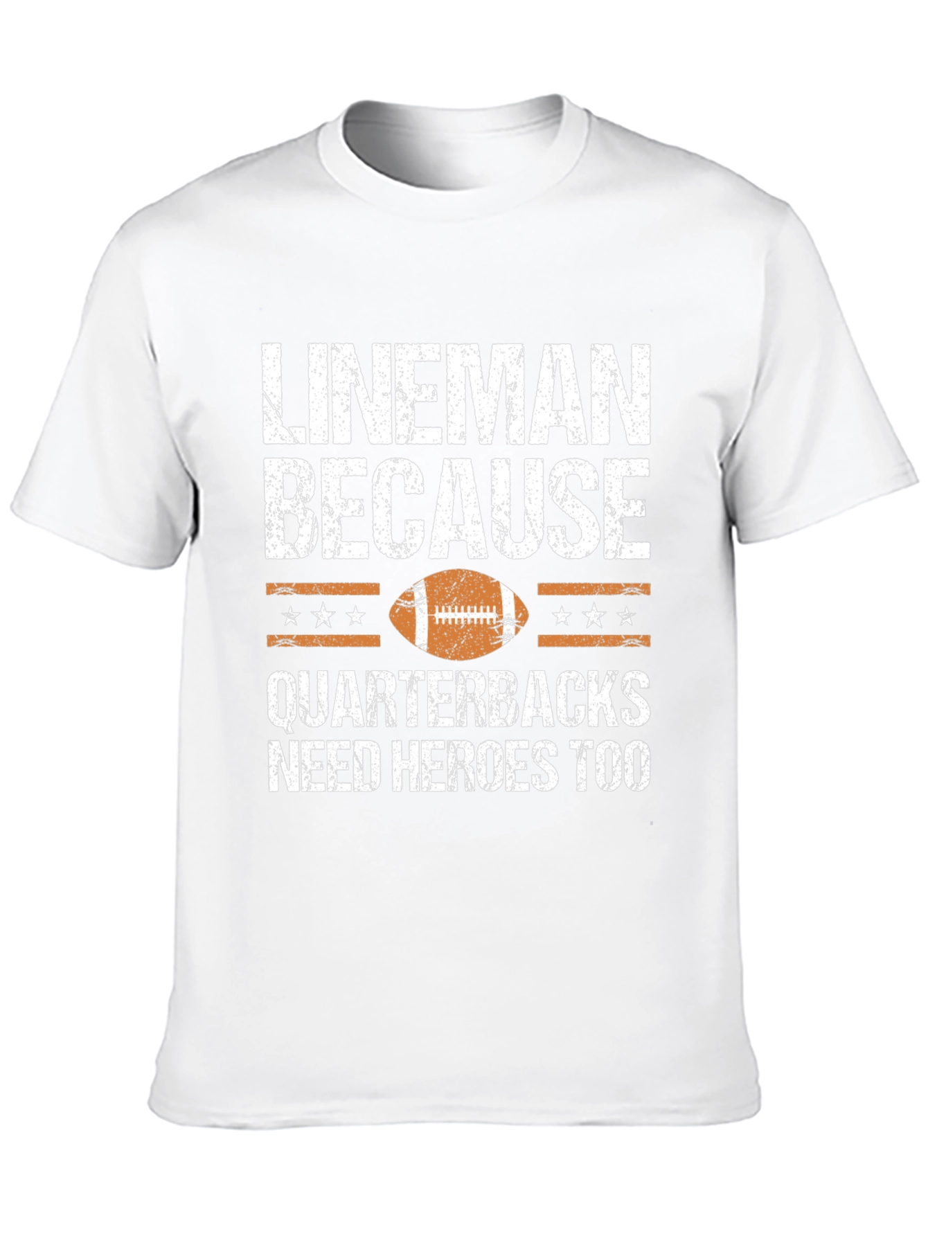 Lineman Football Graphic T-Shirt
