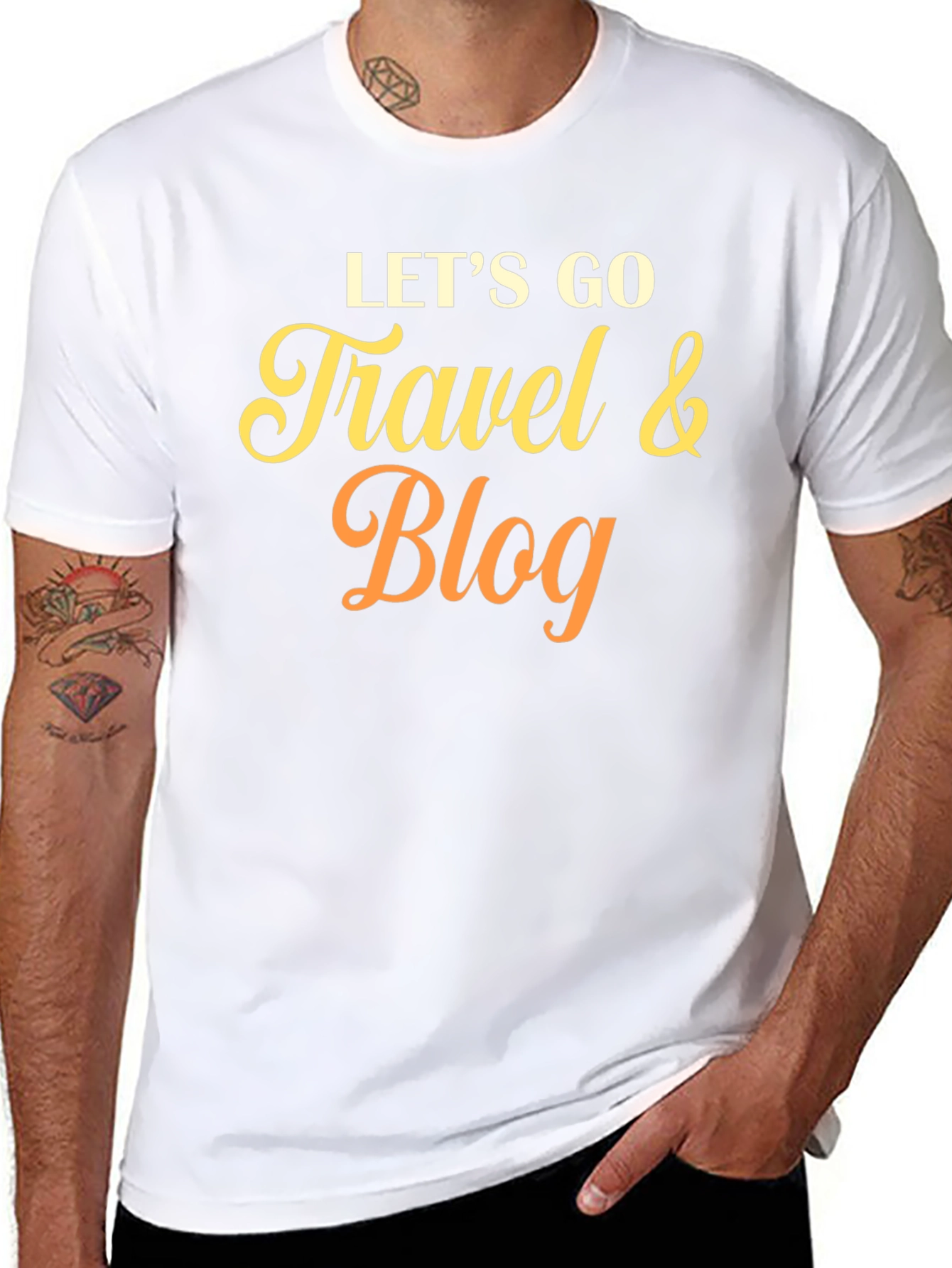 Lets Go Travel & Blog T-Shirt