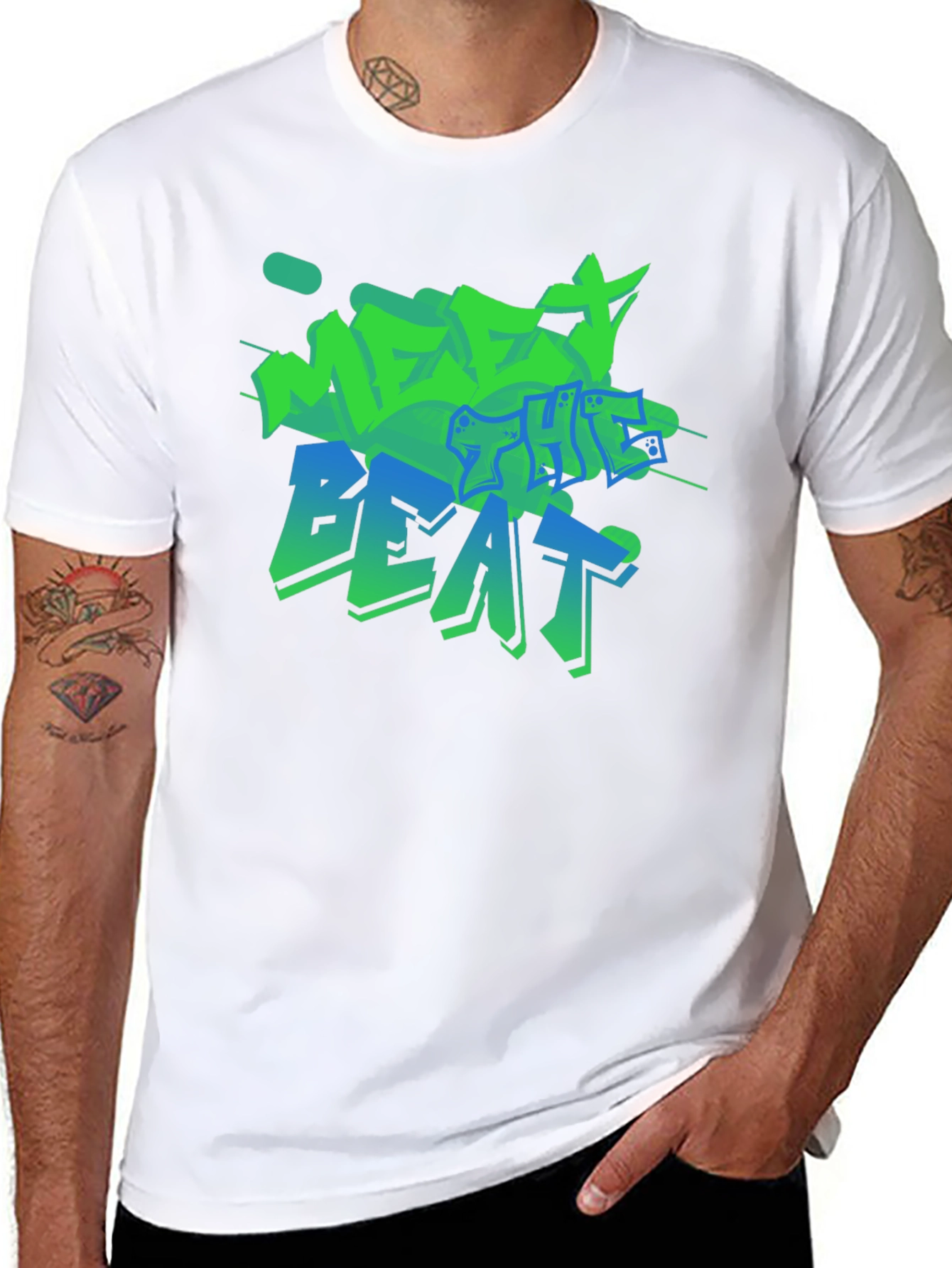 Meet The Beat Graphic T-Shirt