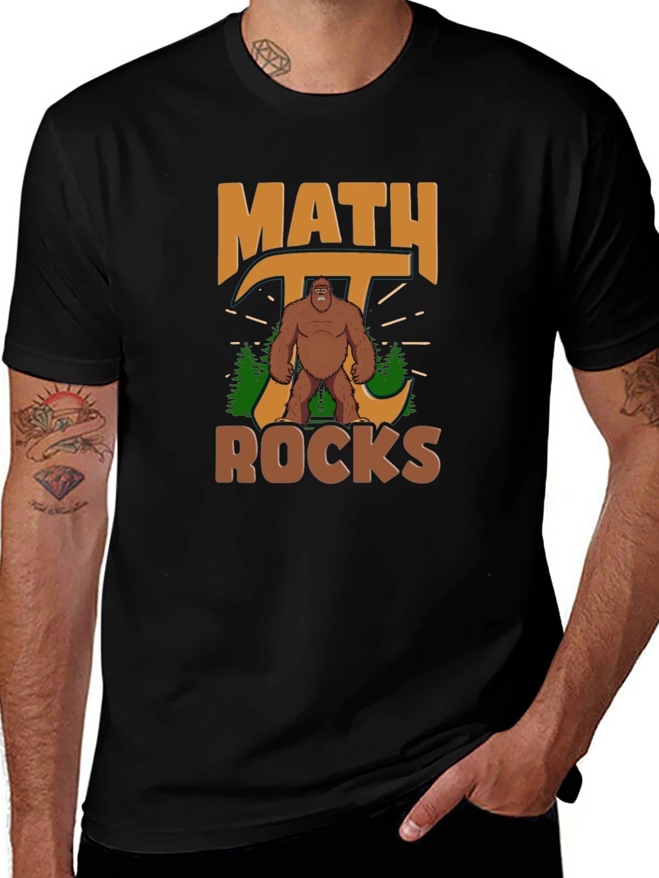 Math Rocks Bigfoot T-Shirt