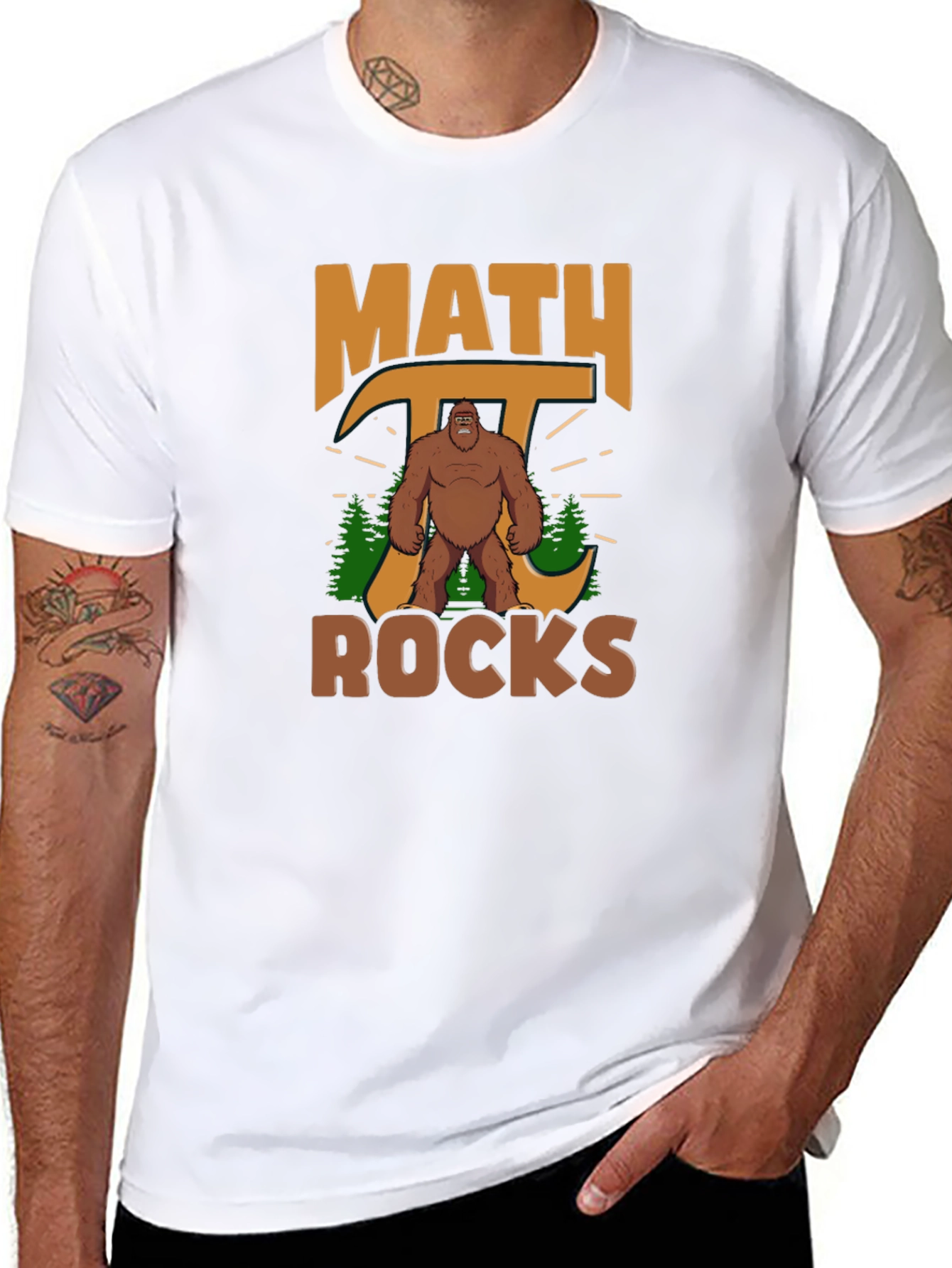 Math Rocks Bigfoot T-Shirt