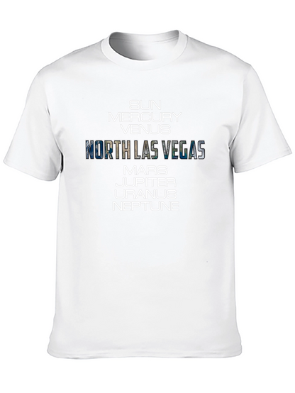 North Las Vegas Planets Graphic T-Shirt
