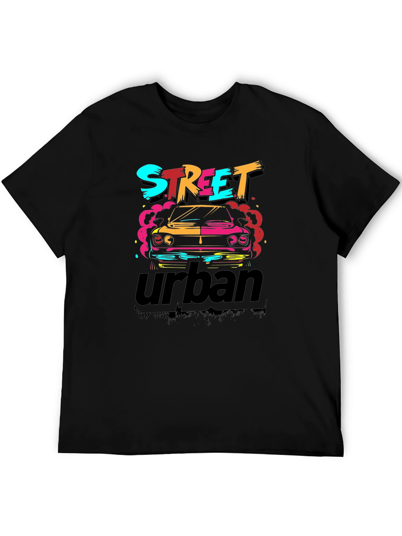 Street Urban Graphic Tee - Cool Car Design