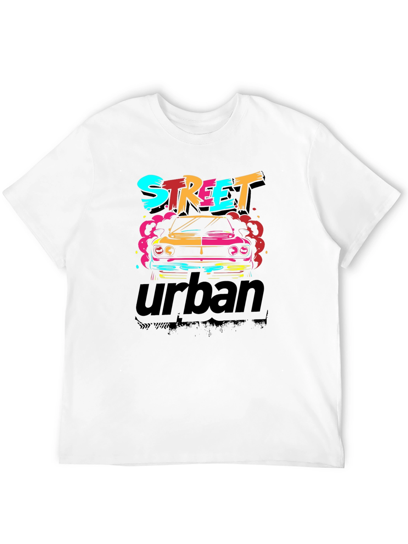 Street Urban Graphic Tee - Cool Car Design