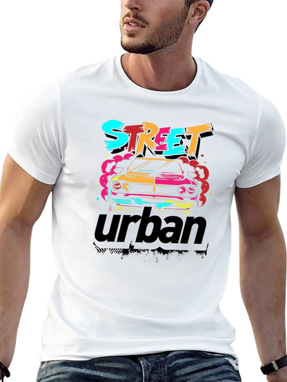 Street Urban Graphic Tee - Cool Car Design