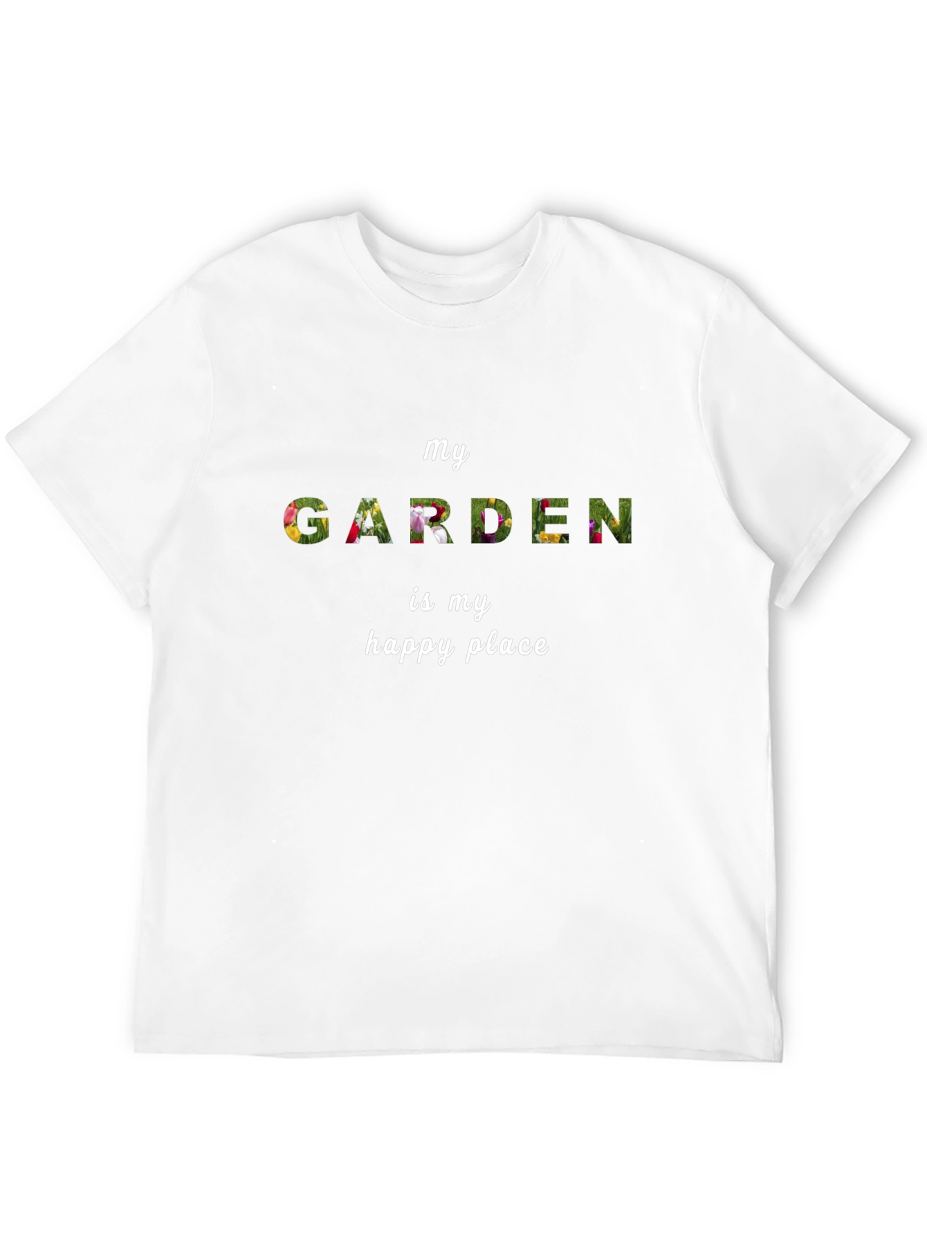 Floral Garden T-Shirt - My Happy Place