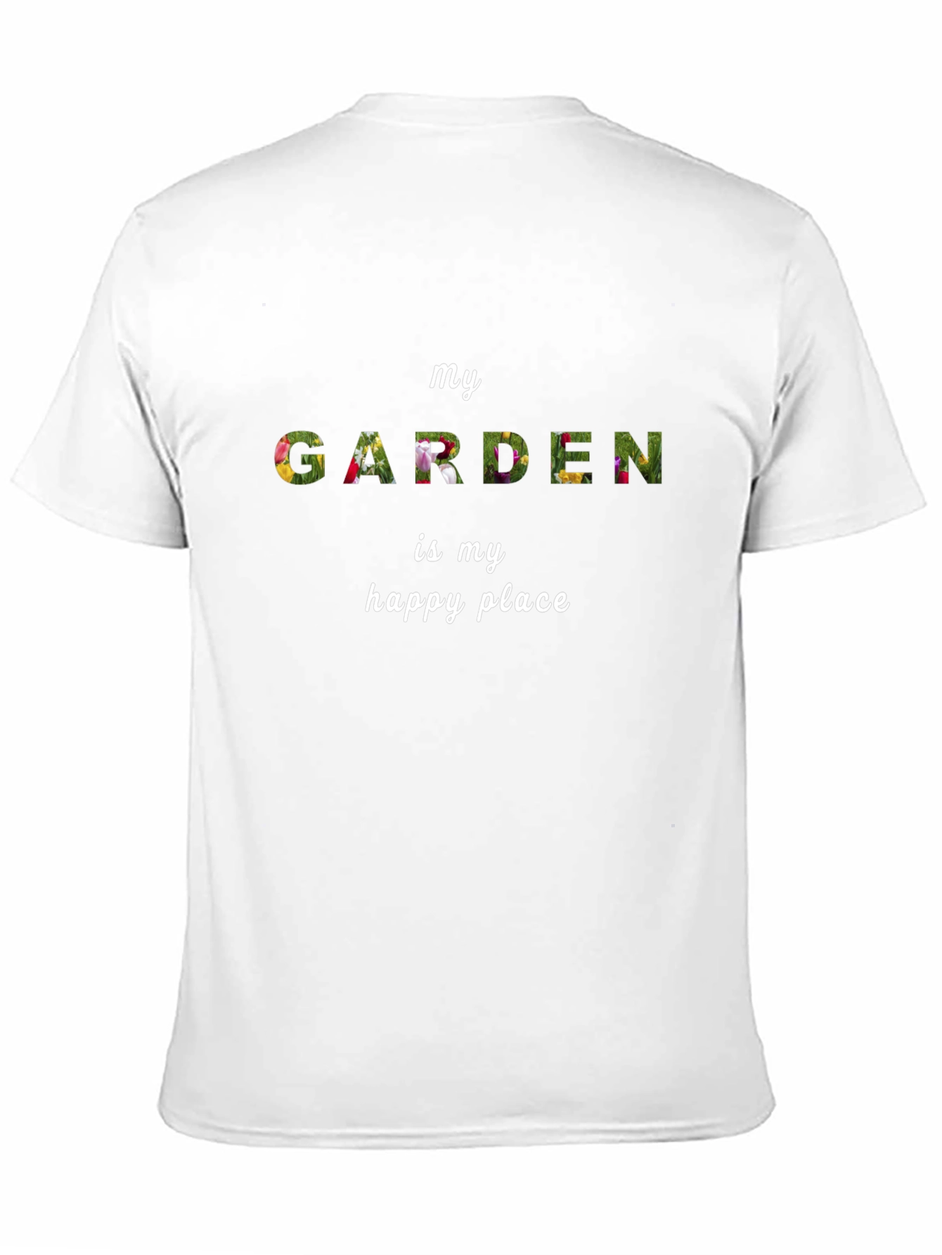Floral Garden T-Shirt - My Happy Place