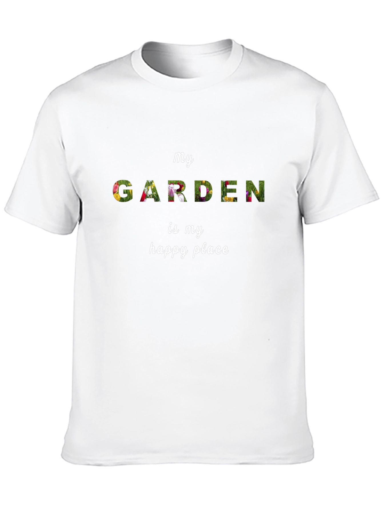 Floral Garden T-Shirt - My Happy Place