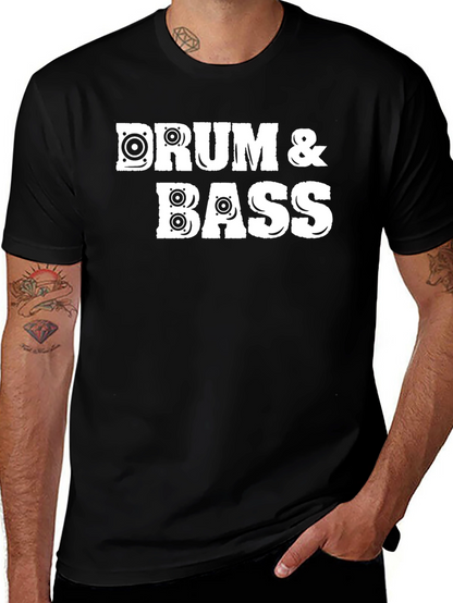 Drum & Bass Speaker Graphic T-Shirt