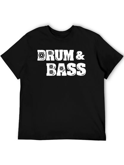 Drum & Bass Speaker Graphic T-Shirt