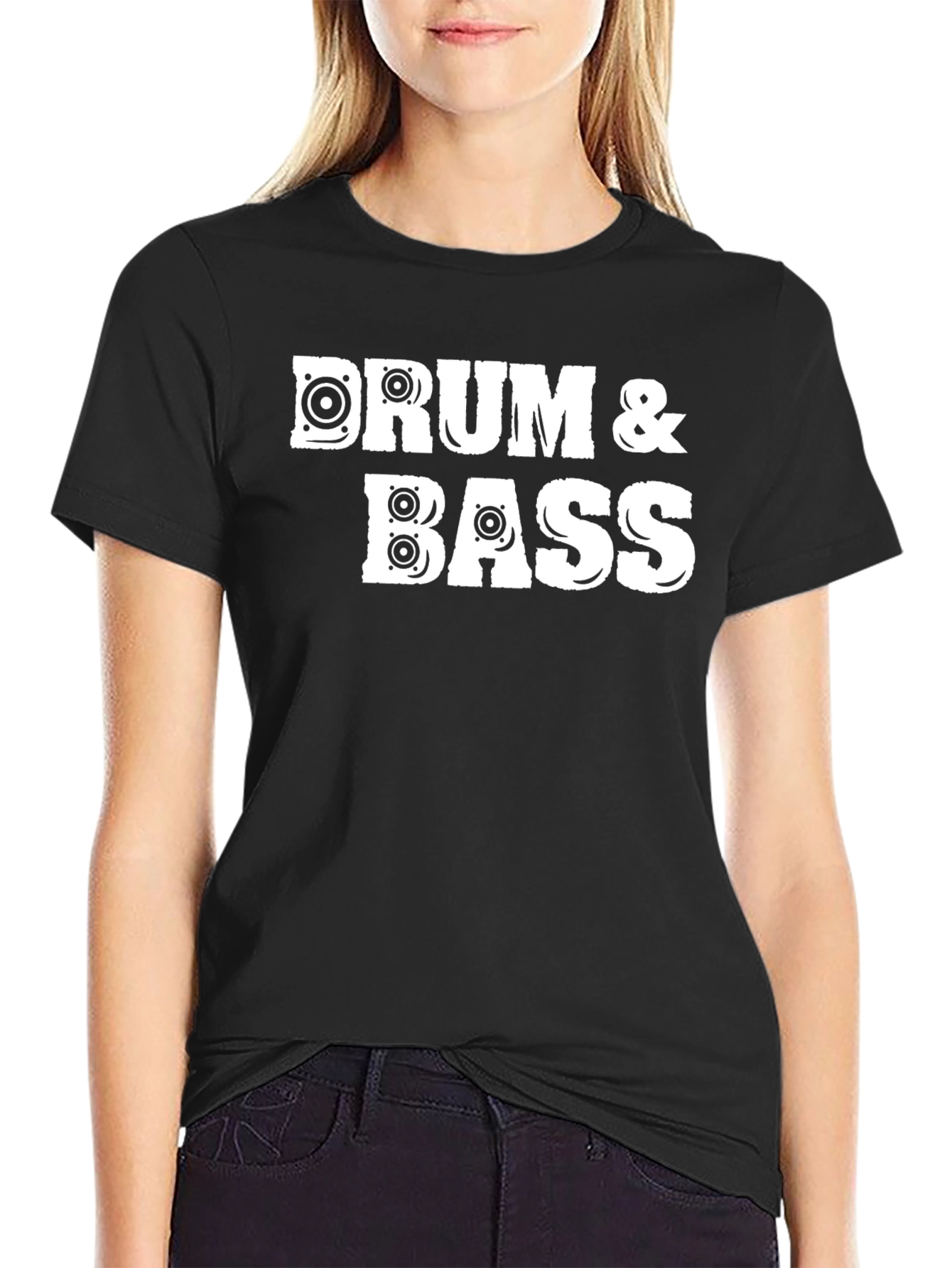Drum & Bass Speaker Graphic T-Shirt