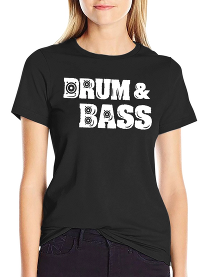 Drum & Bass Speaker Graphic T-Shirt