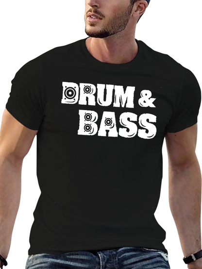 Drum & Bass Speaker Graphic T-Shirt