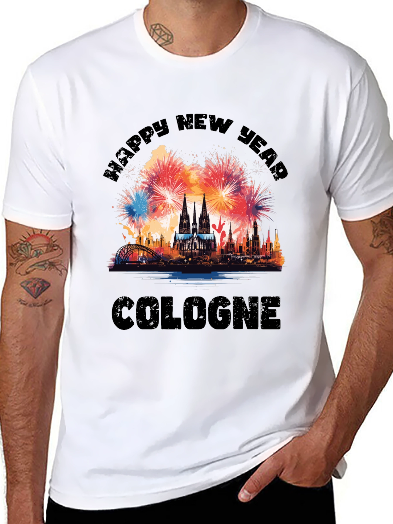 Happy New Year Cologne T-Shirt