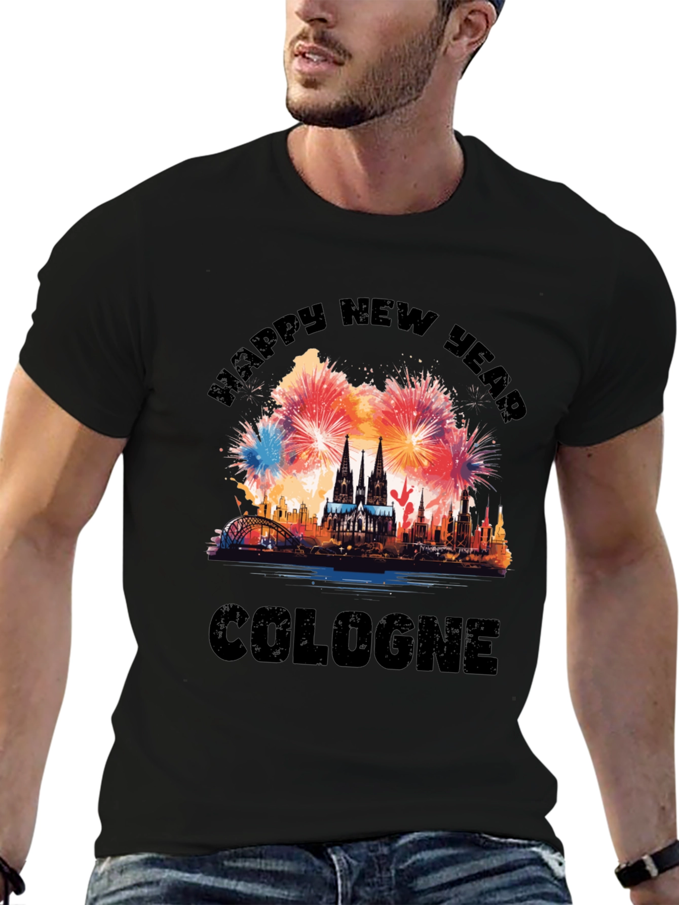 Happy New Year Cologne T-Shirt