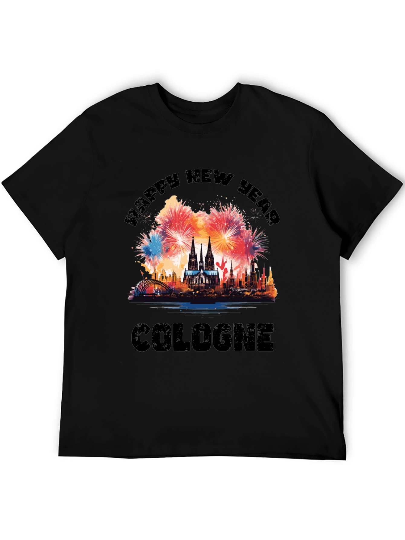 Happy New Year Cologne T-Shirt