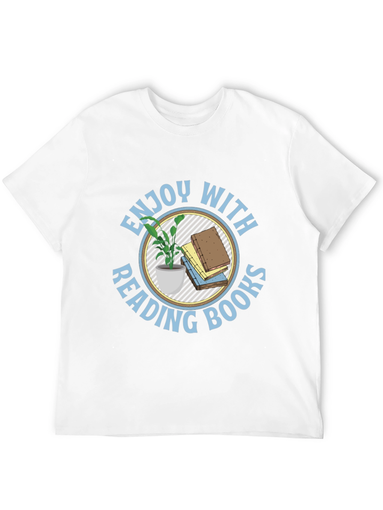 Enjoy Reading Books Black T-Shirt