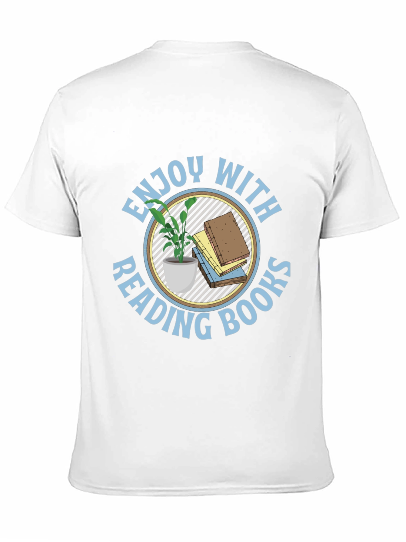 Enjoy Reading Books Black T-Shirt