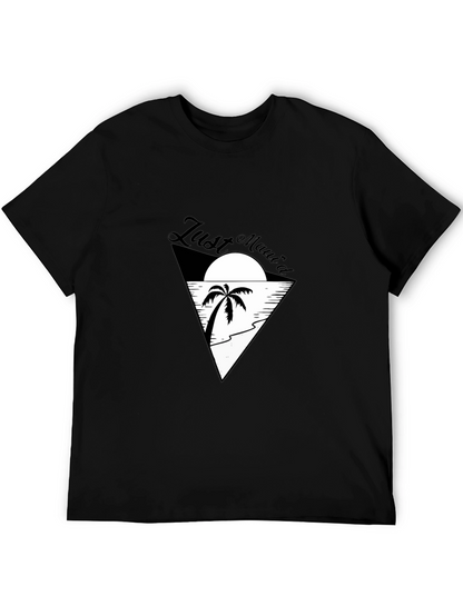 Just Mauid T-Shirt - Island Vibes Black Tee