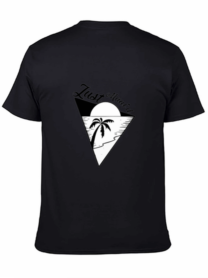 Just Mauid T-Shirt - Island Vibes Black Tee