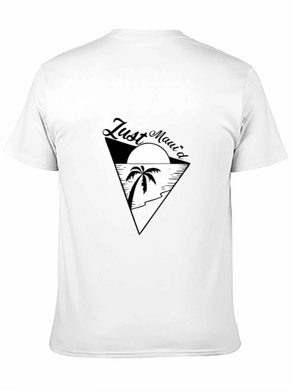 Just Mauid T-Shirt - Island Vibes Black Tee