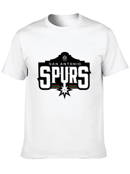 San Antonio Spurs Black T-Shirt - Fan Apparel