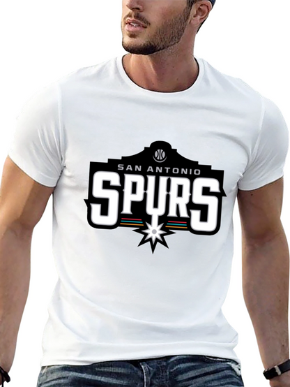 San Antonio Spurs Black T-Shirt - Fan Apparel