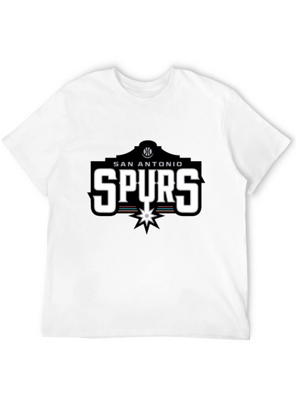 San Antonio Spurs Black T-Shirt - Fan Apparel