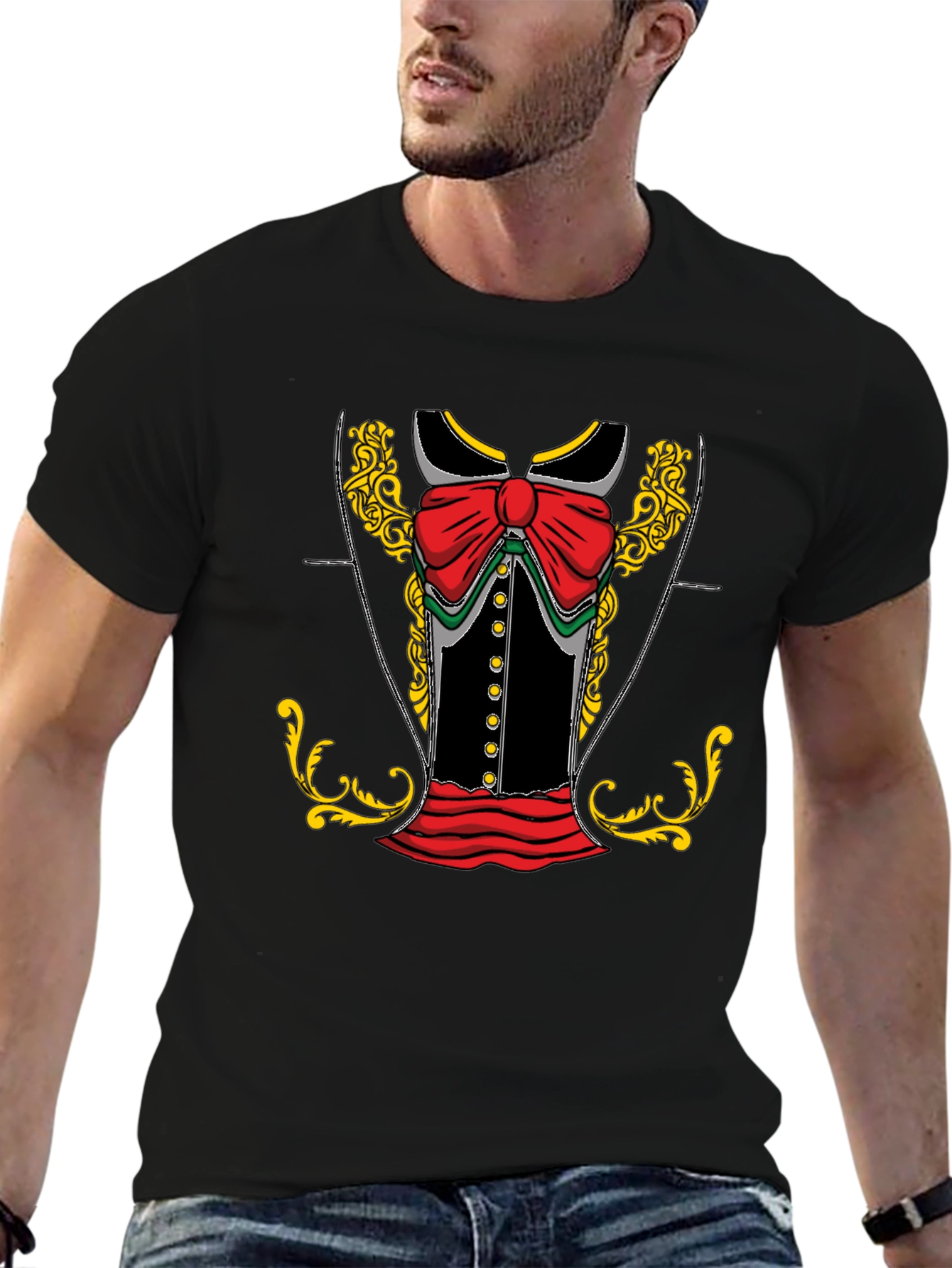 Mariachi Costume T-Shirt - Novelty Cinco de Mayo Tee
