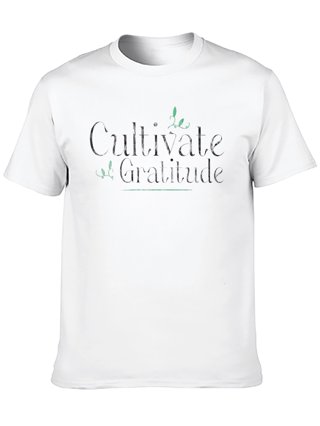 Cultivate Gratitude Black T-Shirt