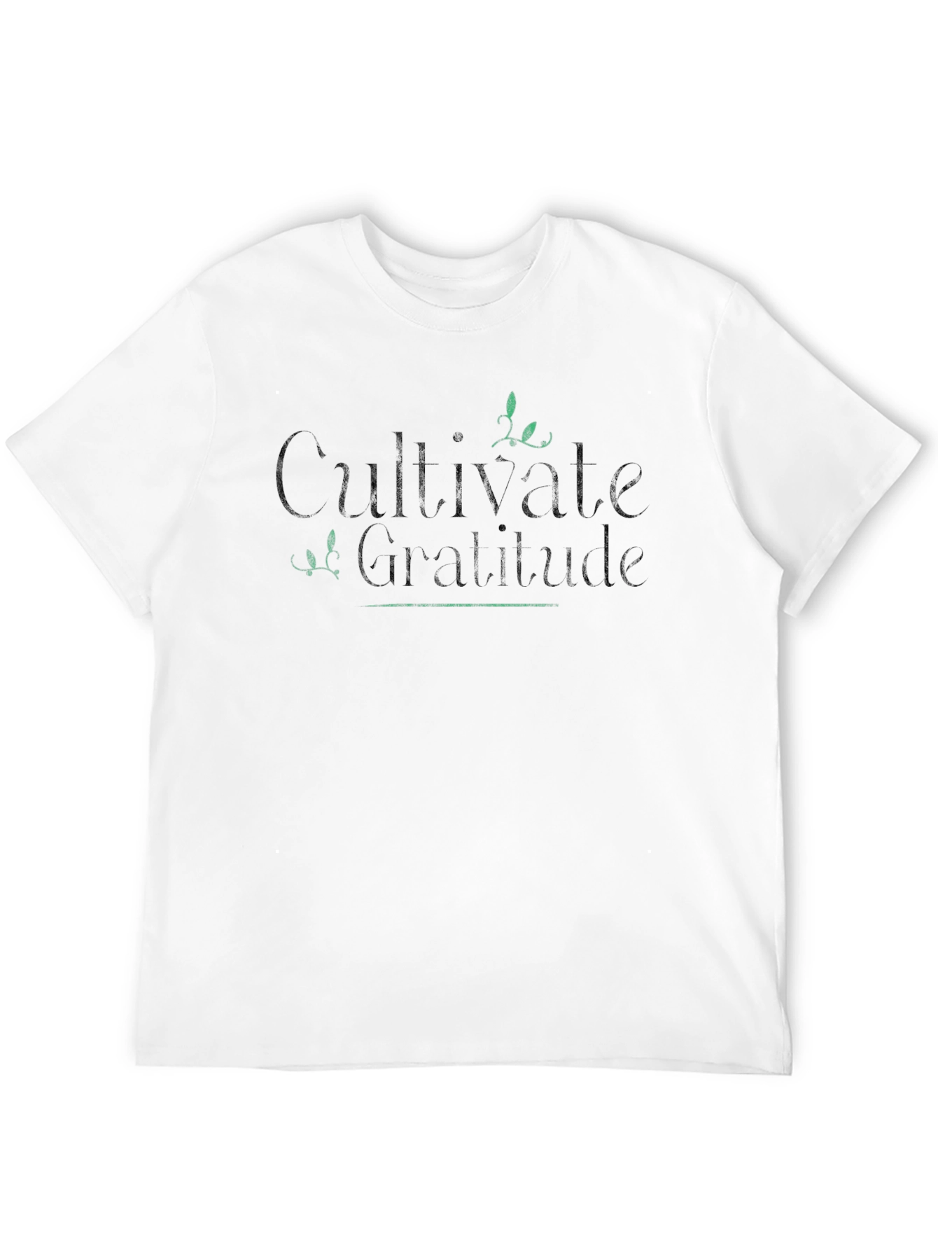 Cultivate Gratitude Black T-Shirt