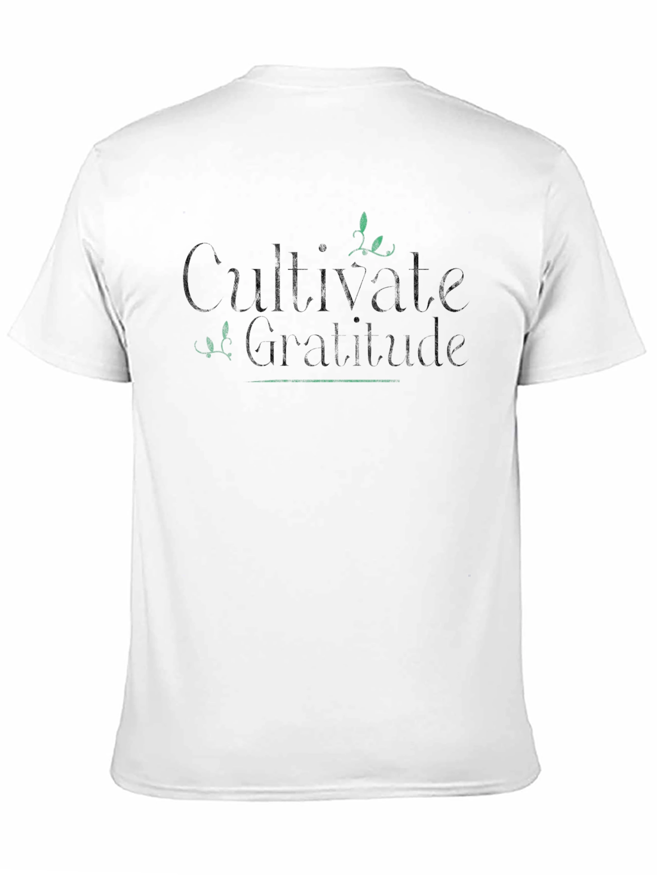Cultivate Gratitude Black T-Shirt