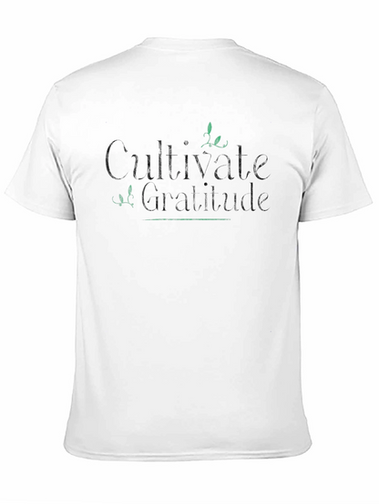 Cultivate Gratitude Black T-Shirt