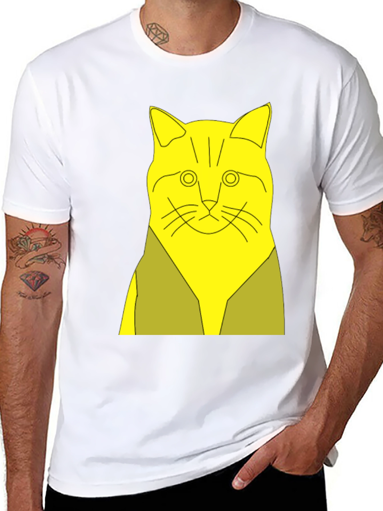 Cool Cat T-Shirt - Bold Graphic Tee