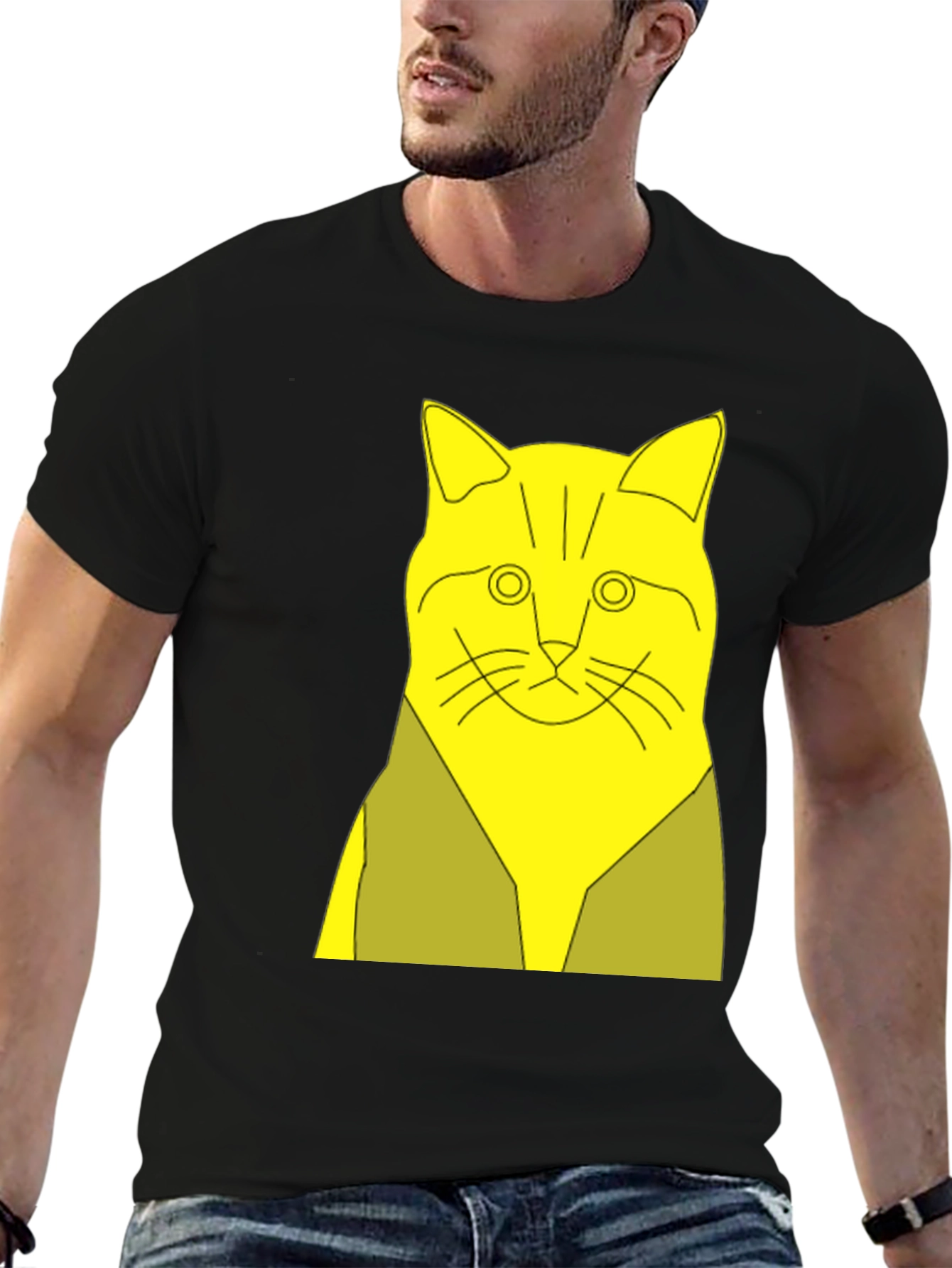 Cool Cat T-Shirt - Bold Graphic Tee