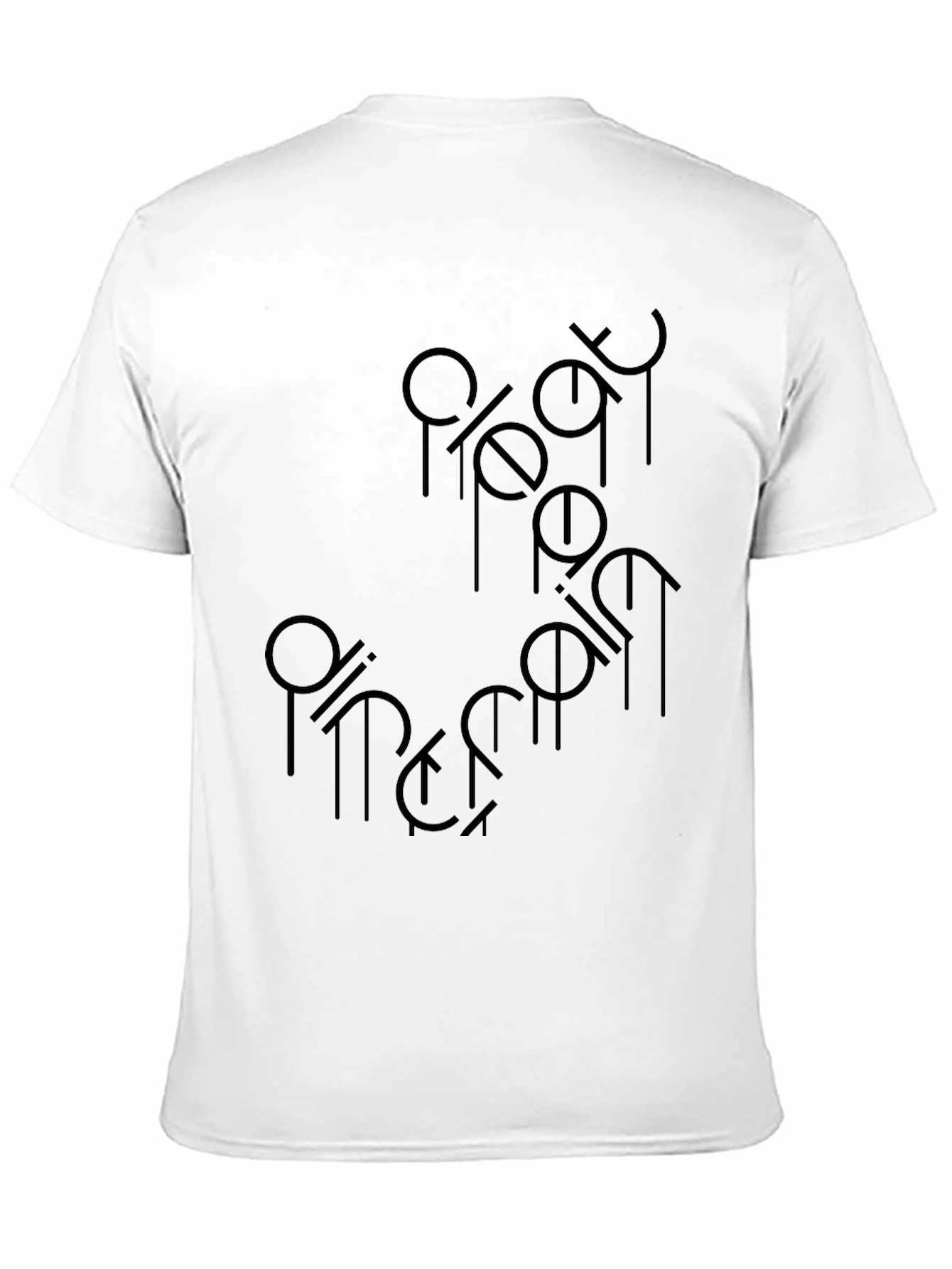 Mens Black Graphic T-Shirt